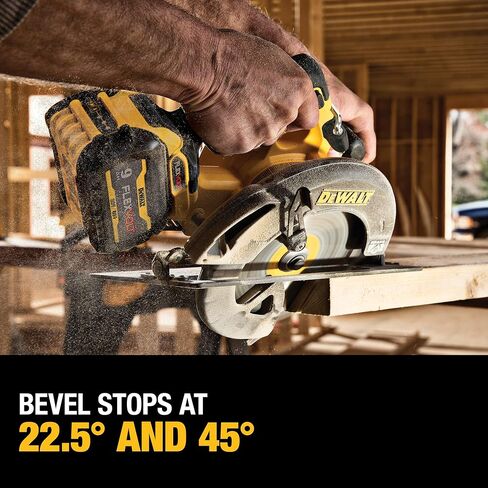 DEWALT FLEXVOLT 60V MAX* Circular Saw with Brake Kit, 7-1/4-Inch (DCS578X2) in Saudi Arabia