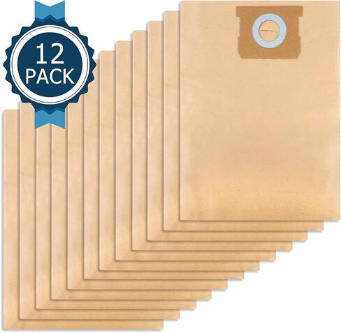 KEEPOW 10PCS DXVA19-4101 Shop Vac Bags Compatible with DEWALT | 6-10 Gallon Wet/Dry Vacuum, Dust Collector Bags, Disposable Filter Bag for DEWALT Vacuums DXV06P DXV09P DXV09PA DXV10P DXV10P in Saudi Arabia