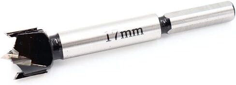 Forstner Drill Bits 17mm (11/16 inch) Tungsten Carbide Wood Hole Saw Auger Opener Woodworking Drilling Tool Wood Cutter in Kuwait