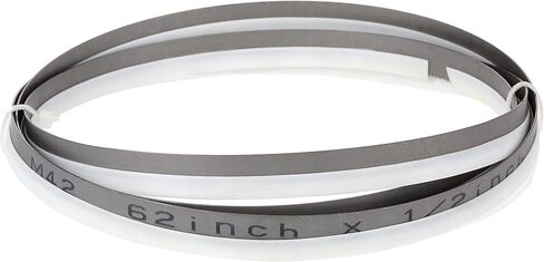 Imachinist S621224 Bi-Metal 62" Long, 1/2" Wide, 0.025" Thick, Bandsaw Blades for Cutting Soft Ferrous Metal (24TPI) in Saudi Arabia