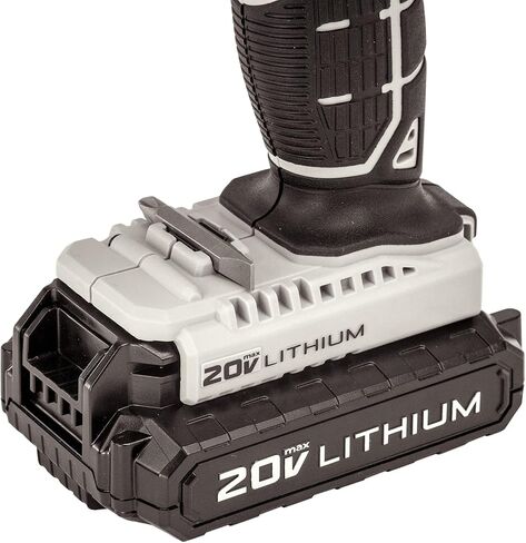 PORTER-CABLE 20V MAX* Cordless Drill/Driver Kit, 1/2-Inch (PCC601LA) in Kuwait