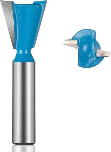 toolant Dovetail Router Bits , 5/16-Inch Shank 14 Degree 5/8-Inch, Carbide-Tipped Milling Cutter for Woodworking in Saudi Arabia