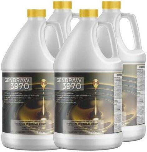 General Chemical Metalworking Fluid - Heavy Duty Synthetic Lubricant and Corrosion Protection - GenDraw 3970 - Evaporative Fluids for Metal Forming, Stamping, and Drawing - 55 Gallon Drum in Saudi Arabia