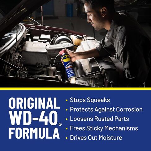 WD-40 Original Forumla, Multi-Use Product, EZ-Reach Flexible Straw, 14.4 OZ in Saudi Arabia