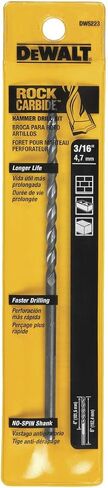 DEWALT DW5223 3/16-Inch by 6-Inch Carbide Hammer Drill Bit,Silver in Saudi Arabia