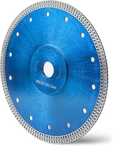 Super Thin Porcelain Tile Blade 7 Inch | Wet or Dry for Fast and Chip-Free Cutting of Porcelain Tile,Granite,Marble,5/8" to 7/8" Arbor Hole in Saudi Arabia