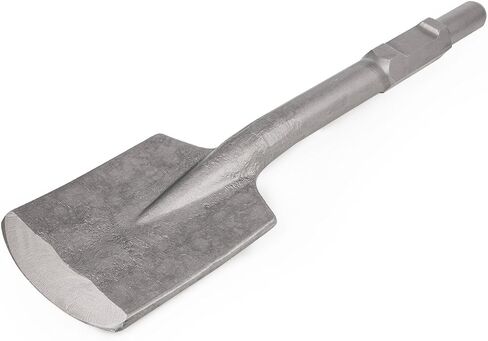XtremepowerUS 2-Pieces 1-1/8" Hex Point and Flat Concrete Chisels for Electric Demolition Jack Hammer Bit Point Chisel Demolition Concrete Breaker in Saudi Arabia