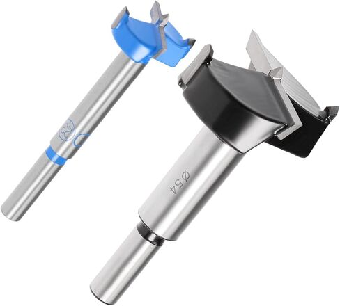 uxcell 23mm, 54mm Forstner Drill Bits Tungsten Carbide Wood Hole Saw Auger Opener in Saudi Arabia