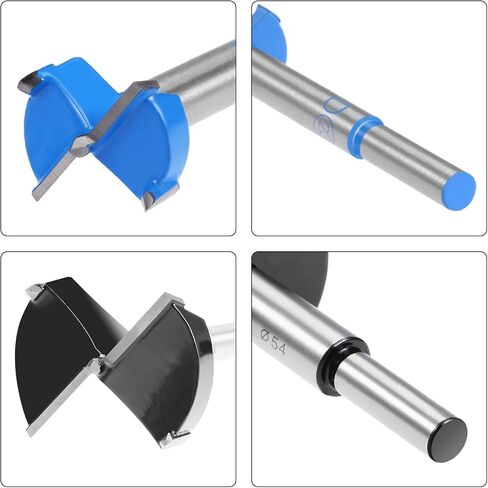 uxcell 23mm, 54mm Forstner Drill Bits Tungsten Carbide Wood Hole Saw Auger Opener in Saudi Arabia