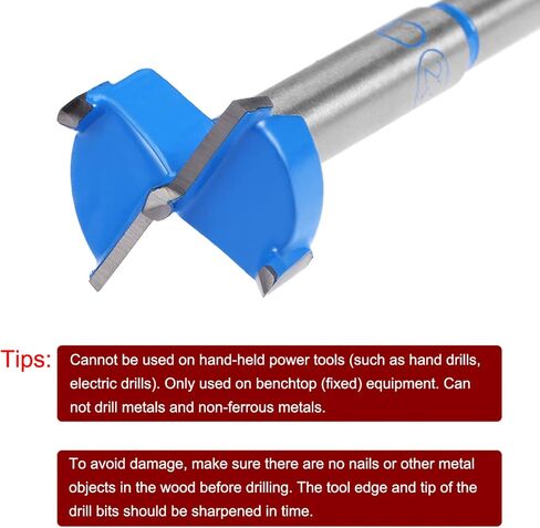 uxcell 23mm, 54mm Forstner Drill Bits Tungsten Carbide Wood Hole Saw Auger Opener in Saudi Arabia