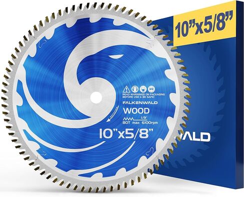 FALKENWALD 10 inch Saw Blade Multi-Material - Circular Saw Blades Wood, Aluminum, Metal - Table Saw Blades 10 inch Compatible with DEWALT, Skil etc. in Kuwait