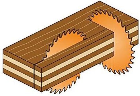 CMT 219.060.08 Industrial Sliding Compound Miter & Radial Saw Blade, 8-1/2-Inch x 60 Teeth 4/30° ATB+1TCG Grind with 5/8-Inch Bore, PTFE Coating in Saudi Arabia