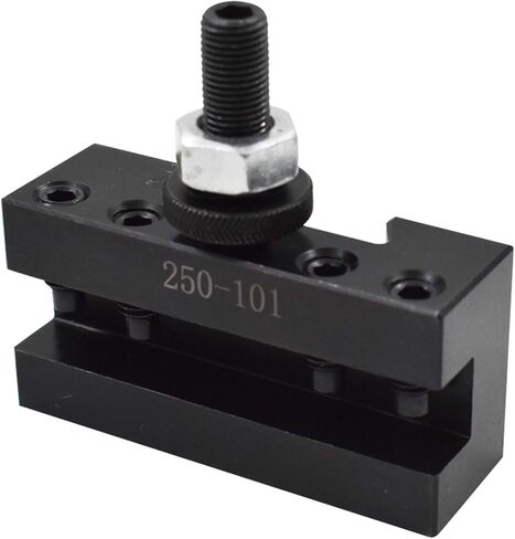 TINVHY 4 عبوات 250-101 حامل أدوات مخرطة CNC، مجموعة أدوات التغيير السريع للمخرطة الصغيرة، عمود أدوات المخرطة المعدنية لأدوات تحول AXA in Kuwait