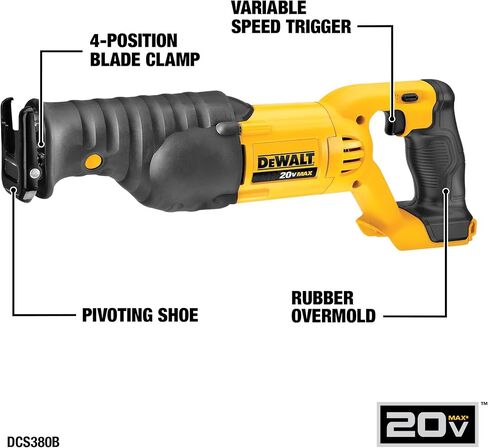 DEWALT 20V MAX* Cordless Drill Combo Kit , 7-Tool (DCK771D1M1) in Saudi Arabia