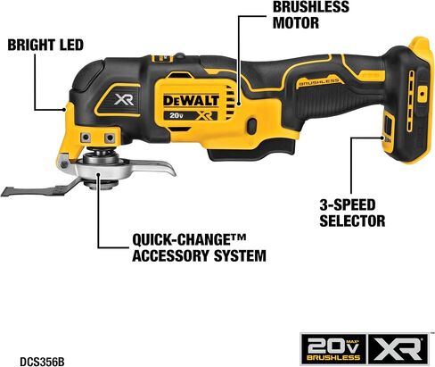DEWALT 20V MAX* Cordless Drill Combo Kit , 7-Tool (DCK771D1M1) in Saudi Arabia