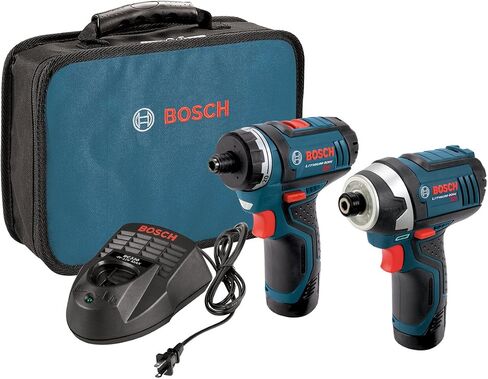 Bosch CLPK27-120 12-Volt Max Lithium-Ion 2-Tool Combo Kit (Drill/Driver and Impact Driver) and Brushless Palm Edge Router in Saudi Arabia