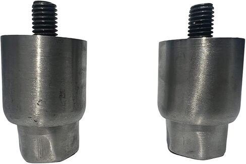 Heavy-Duty Stainless 1-5/8" Adjustable Equipment Leg w/ 6" Protruding Stud in Kuwait