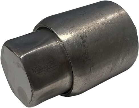 Heavy-Duty Stainless 1-5/8" Adjustable Equipment Leg w/ 6" Protruding Stud in Kuwait