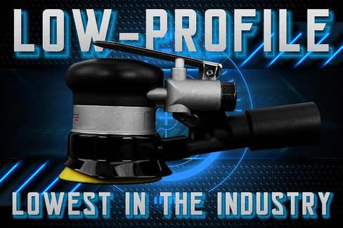 AirVANTAGE 3 Inch Industrial Grade Random Orbital Air Sander With Low-Profile Pad (NV: 3/32 Hook) in Saudi Arabia
