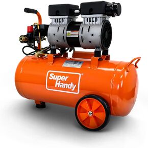 ضاغط هواء فائق الاستخدام بسعة 6.3 جالون، يملأ الخزان في 150 ثانية بحد أقصى 120 رطل لكل بوصة مربعة، هادئ للغاية، خالي من الزيت، مقياس ضغط ميكانيكي، خزان فولاذي عالي التحمل لإصلاح الإطارات، البناء، مسدس الأظافر، أدوات هوائية in Kuwait