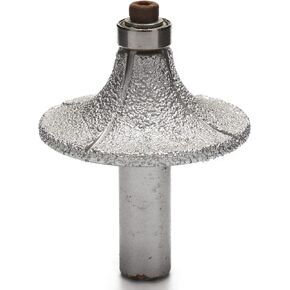 ILOVETOOL Head Radius 10mm 3/8" inch Diamond BRAZED Profile Wheel Router Bit Bullnose Coarse Grit 60 for Marble Granite Stone Hells Tile in Kuwait