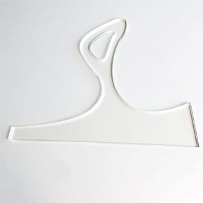 Modern Charcuterie Board Handle Template, Clear Acrylic Template, Woodworking Router Template in Kuwait