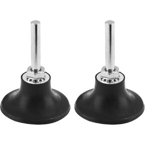 Litoexpe 2 Inch Disc Pad Holder for Roloc, 2-Pack Quick Change Disc Attachments for Polishing, Sanding and Surface Preparation, with 1/4 Inch Shank