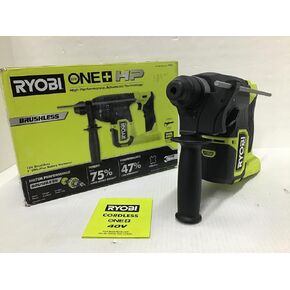رييوبي P223 ONE+ HP 18V بدون فرش لاسلكي 1 بوصة. مثقاب مطرقي دوار اس دي اس-بلس (الاداة فقط) in Saudi Arabia