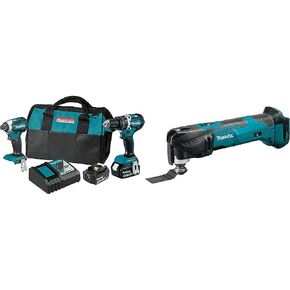 Makita XT269T 18V LXT Lithium-Ion Brushless Cordless 2-Pc. Combo Kit (5.0Ah)