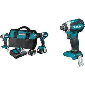 ماكيتا XT269T 18V LXT ليثيوم أيون بدون فرش لاسلكي 2 قطعة. مجموعة كومبو، XPH12Z، XDT13Z، حقيبة (5.0 أمبير) مع أداة متعددة لاسلكية XMT03Z 18 فولت LXT ليثيوم أيون in Saudi Arabia