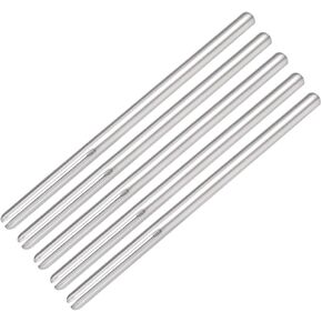uxcell 3mm Shank Straight Mandrel Sandpaper Holder for Abrasive Sanding Disc 5 Pcs