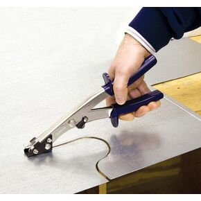 Eastwood Supercoup Nr1 Nibbler Metal Shears | Sheet Metal Cutter Tool Suitable for up to 22-Gauge Stainless & 18-Gauge Steel | Built-In Waste Curl Cutter | Metal Snips with Hardened Steel Jaws in Saudi Arabia