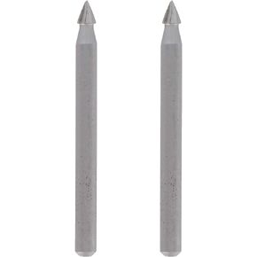 Dremel 115 Milling Cutting Bits in 2-Pack Accessory Set - 2 Cylinder-shaped High-Speed Cutters with 7.8mm Working Diameter