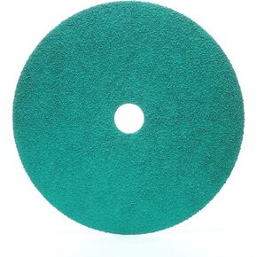 3M Green Corps Fibre Disc 36507, 5 in x 7/8 in, 40+ Grit, 20 Pack, Ceramic Abrasive Disc, Resin Bond, Uniform Cut in Saudi Arabia