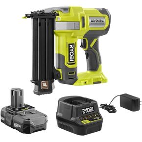 RYOBI ONE+ 18V 18-Gauge Wireless AirStrike Brad Nailer P321 مع بطارية وشاحن (معبأة بالجملة) in Saudi Arabia