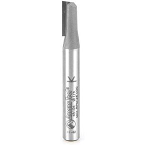 Amana Tool - 45106 Carbide Tipped Straight Plunge Single Flute High Production 1/4 Dia x 3 in Saudi Arabia