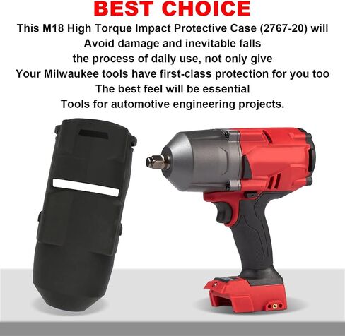 49-16-2767 MLW49162861 M18 FUEL Impact Wrench Protective Boot (2Pcs) for fits Milwaukee M18 FUEL 1/2 & Milwaukee Torque Impact Wrench 2767-20 & 2863-20 2860/2861 in Saudi Arabia