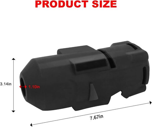 49-16-2767 MLW49162861 M18 FUEL Impact Wrench Protective Boot (2Pcs) for fits Milwaukee M18 FUEL 1/2 & Milwaukee Torque Impact Wrench 2767-20 & 2863-20 2860/2861 in Saudi Arabia