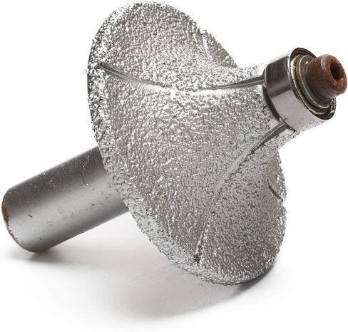 ILOVETOOL Head Radius 10mm 3/8" inch Diamond BRAZED Profile Wheel Router Bit Bullnose Coarse Grit 60 for Marble Granite Stone Hells Tile in Saudi Arabia