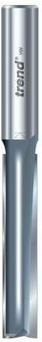 Trend Professional Straight Two Flute Router Cutter, 1/2 Inch Shank, 15/32" Cut Diameter & 2-1/2" Cut Length, Tungsten Carbide Tipped, 3/75X1/2TC in Saudi Arabia