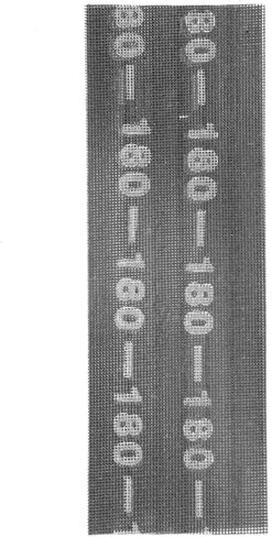 شرائح شبكية من الكتان من kwb للجلخ من الورق الملون والجاف ، f. مطحنة يدوية 93 × 280 K-180 ، مصنوعة من الألياف الزجاجية ، شريط فيلكرو م مثقوب ، 5 قطع. in Kuwait