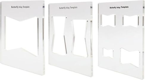 3 قطع من Kipokalor مقاس 15.24 سم × 15.24 سم قالب مرصع على شكل فراشة | جهاز توجيه وقالب ديكور in Kuwait