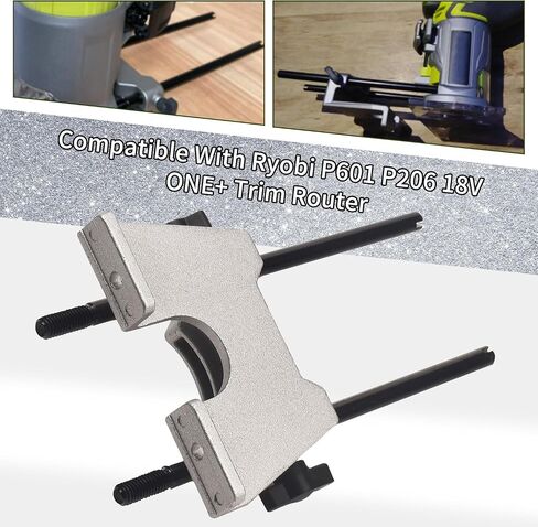 204358001 Edge Guide Assembly Compatible With Ryobi P601 P206 18V ONE+ Trim Router, for Trim Router Edge Guide 204358001 - fit for R-idgid Palm Router (R2401) & The Latest PCL424 Trim Router in Saudi Arabia