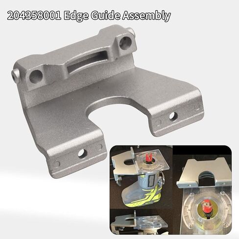 204358001 Edge Guide Assembly Compatible With Ryobi P601 P206 18V ONE+ Trim Router, for Trim Router Edge Guide 204358001 - fit for R-idgid Palm Router (R2401) & The Latest PCL424 Trim Router in Saudi Arabia