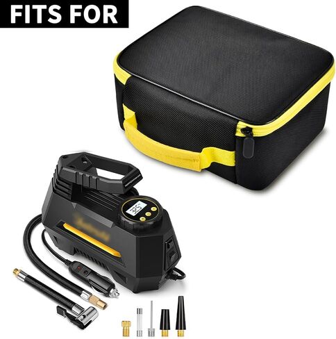 حقيبة مضخة هواء Tanmqin متوافقة مع منفاخ الإطارات AstroAI، حافظة متوافقة مع DEWALT 20V MAX XR Jig Saw DCS334B، حقيبة تنظيم حامل التخزين لبطارية Dewalt 20v Max in Kuwait