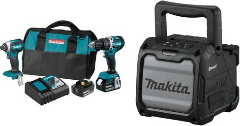 Makita XT269T 18V LXT Lithium-Ion Brushless Cordless 2-Pc. Combo Kit (5.0Ah) in Saudi Arabia