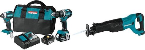 Makita XT269T 18V LXT Lithium-Ion Brushless Cordless 2-Pc. Combo Kit (5.0Ah) in Saudi Arabia