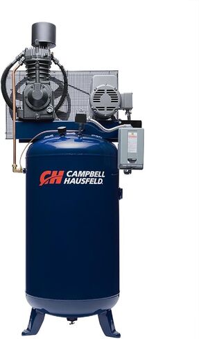 ضاغط هواء كامبل هاوسفيلد، 80 جالون عمودي مرحلتين 25CFM 7.5HP 208-230V 1PH (TF211201AJ) in Saudi Arabia