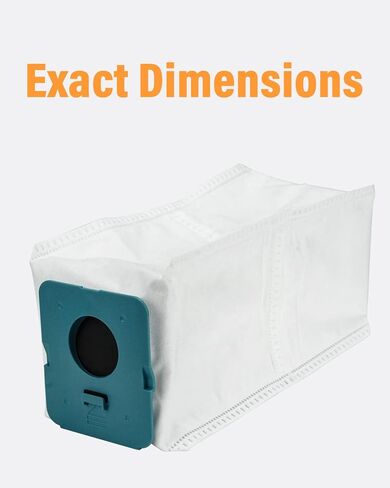 قطع غيار حقيبة الغبار BBT BAMBOOST تناسب Samsung BESPOKE VS20A95923W، VS20A95923W/AA، VCA-ADB95 Jet Cordless Stick Vacuum Cleaner (8 عبوات) in Kuwait