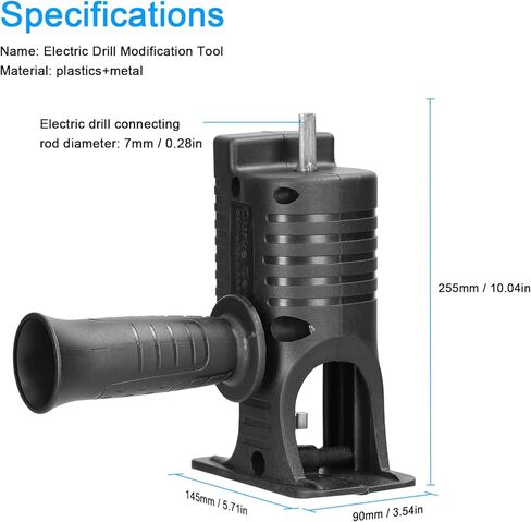 Conversion head,ERYUE Electric Drill Modified To Electric Saws Accessory Modification Tool Kit Electric Reciprocating Saws Drill to Jig Saws Portable Woodworking Cutting Utility Tool for Wood Metal C in Kuwait